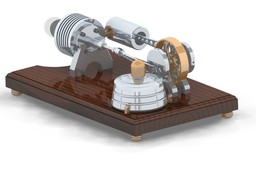 MOTOR STIRLING TYPE GAMMA 1.0