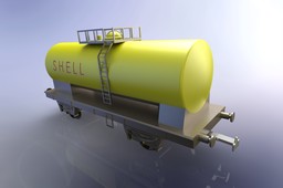 Tanker Waggon - Shell