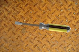 Flat head screwdriver