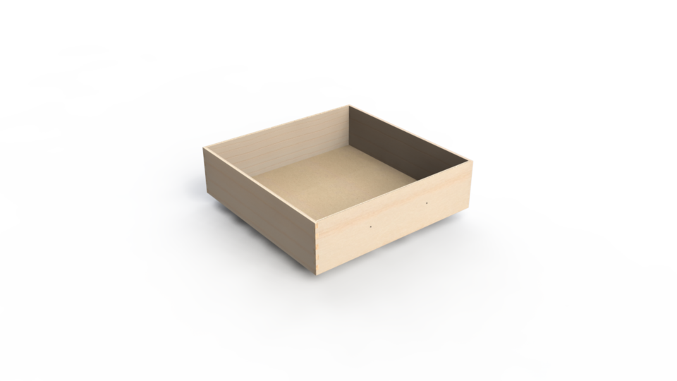 parametric plywood drawer box