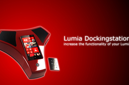 Nokia Lumia 820 wireless charging and WLAN station