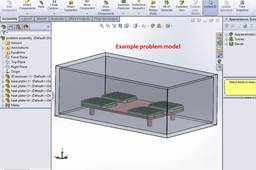 Transient Heat Transfer Simulation in Solid Works