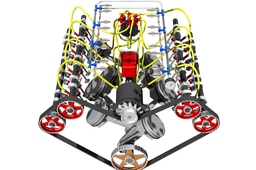 32 valve V8 engine 