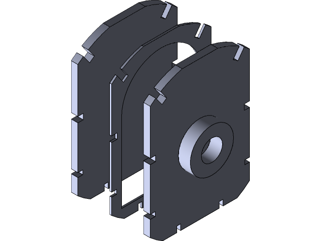 Shingle Mould Assembly
