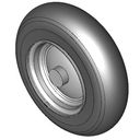 Wheelbarrow tyre + hub