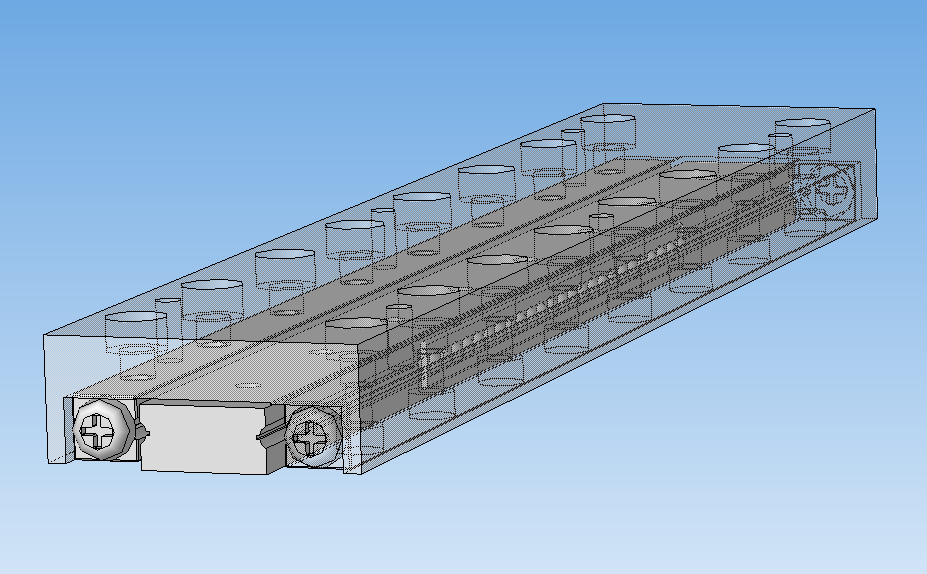 Linear bearing with 3mm balls