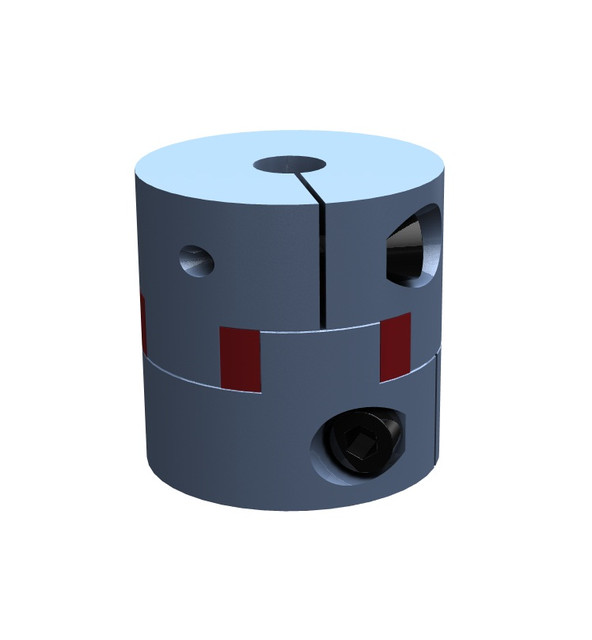 Motor Coupling 3D CAD Model Library GrabCAD