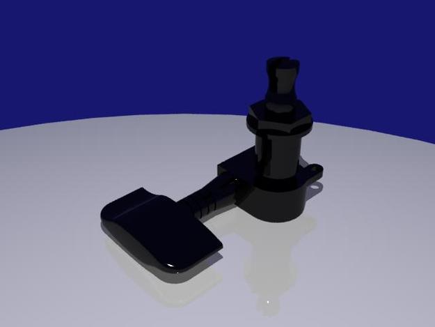 Left Schaller bass tuner