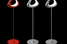 Lighting - Family of design lamps 1 - Floor Lamp