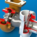 Turbina, Turbine, turbo compressor