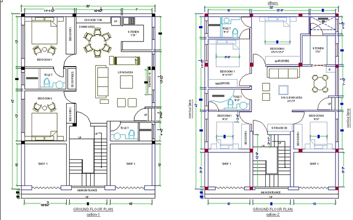  house  design  AutoCAD  3D CAD  model GrabCAD