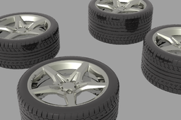 Mercedes Complete Wheels