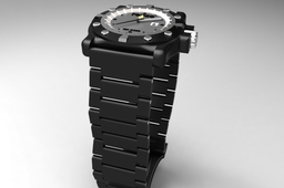 watch with bracelet