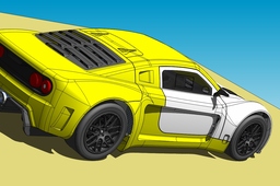 Professional track race car for latin american market 