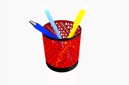 Pens Basket GRABCAD