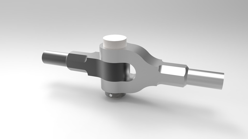 KNUCKLE JOINT 3D CAD Model Library GrabCAD