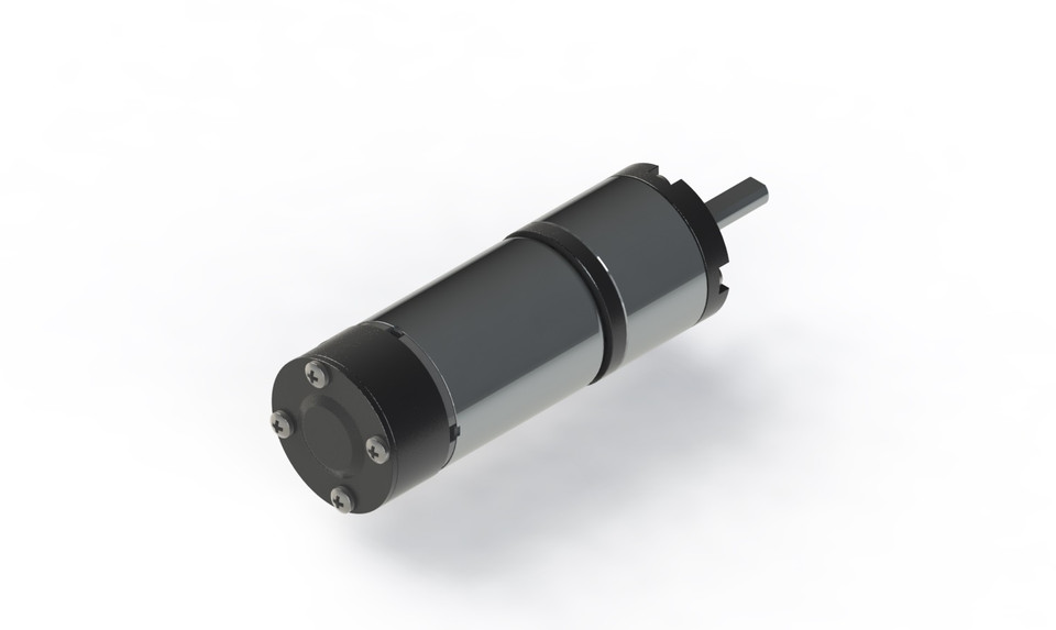 ROBOTZONE Gear Motor With Encoder 3D CAD Model