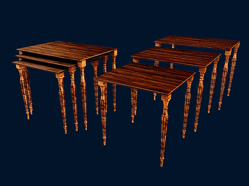 ZIGON COFFEE TABLE 1 3D CAD Model Library GrabCAD