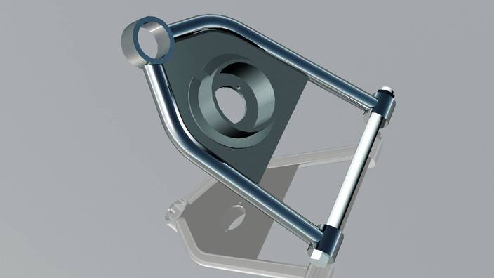 Mustang II RH Lower Control Arm