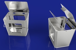 mini metal pail box