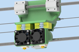 New bowden extruder