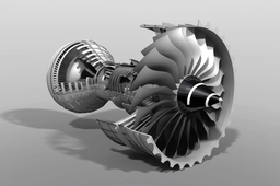 Triple-Spool High Bypass Turbofan (Rolls-Royce Trent 1000)