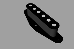 Telecaster-style single-coil neck pickup