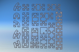 Bosch Rexroth Entire 45x45 Profiled Aluminum Family 
