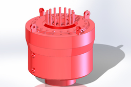 Spherical bop 11"-10k wedge cover