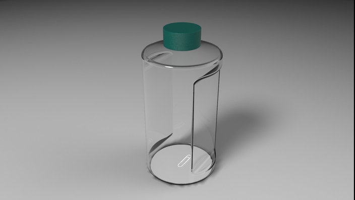 Paperclip in Bottle