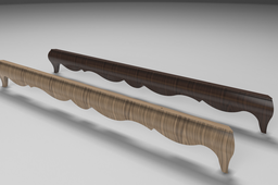 Wooden leg- long