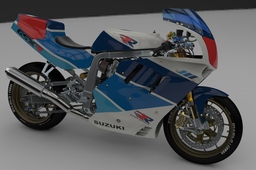 Carénage réservoir et coque 1100 gsxr-r 92