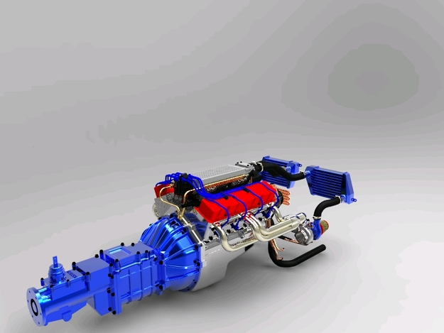 V8 Engine 