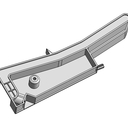 Refrigerator rack bracket