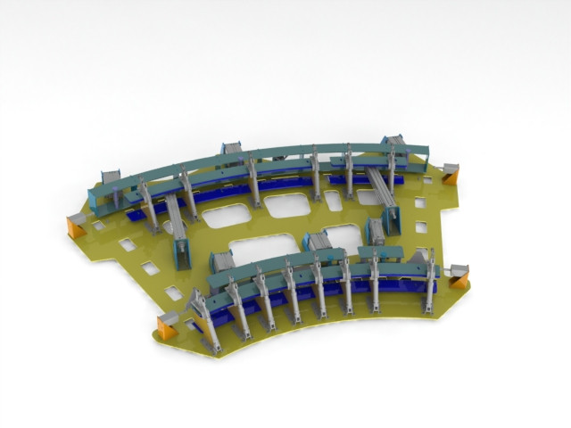 Weld Jiig for conveyer