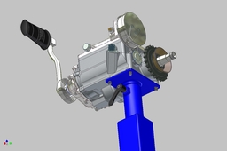 column legs +Gearbox fixture 1