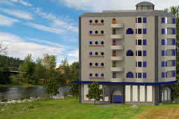 Retail / Apartment Building ("Building 2")