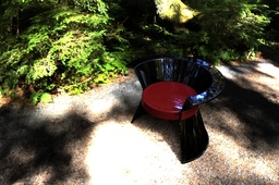 Plastic garden chair