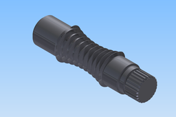 Worm gear, Autodesk Inventor