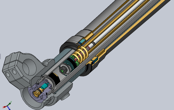 WP MXMA 43 Front Fork