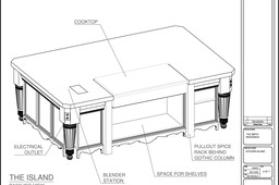 Kitchen Island Cabinet
