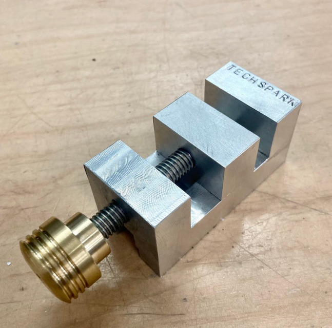 Mini Machinist Vise 3D CAD Model Library GrabCAD