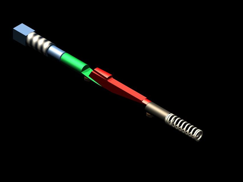 Single Point Rifling Cutter Rifling Cutter Steel Helix Tooling