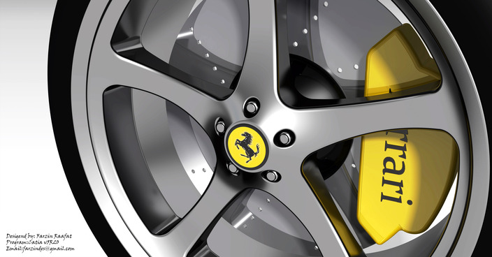 ferrari ring wheel (rim)