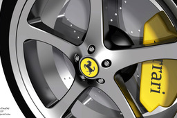 ferrari ring wheel (rim)