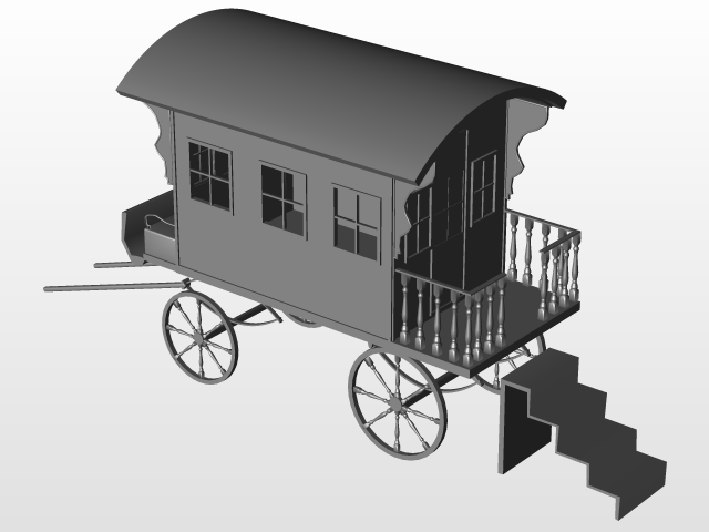 MOBILE HOUSE | 3D CAD Model Library | GrabCAD