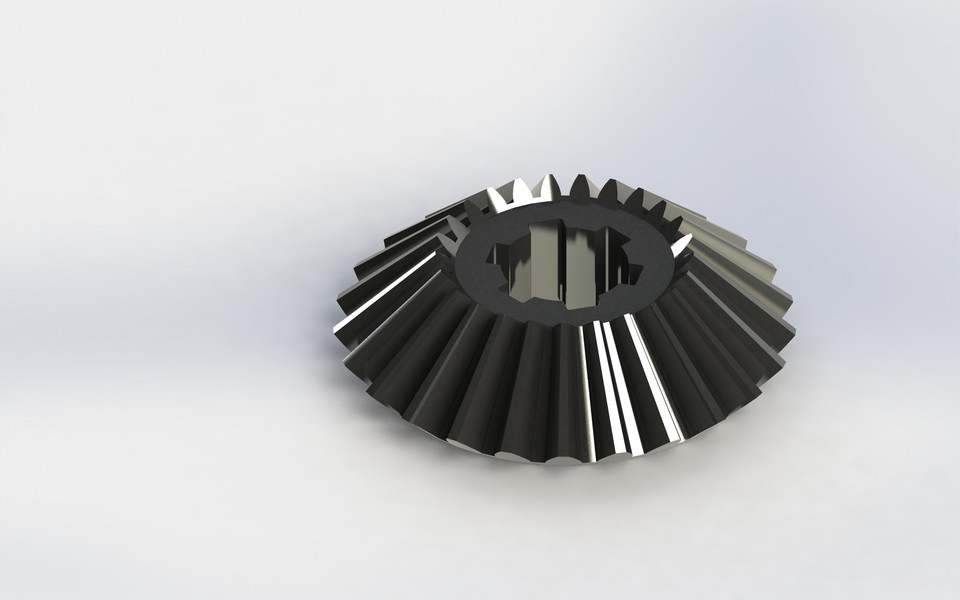 Bevel & Helical Gears 3D CAD Model Library GrabCAD