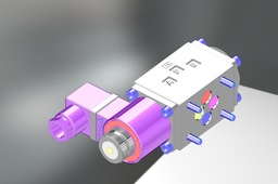 Single selenoid valve