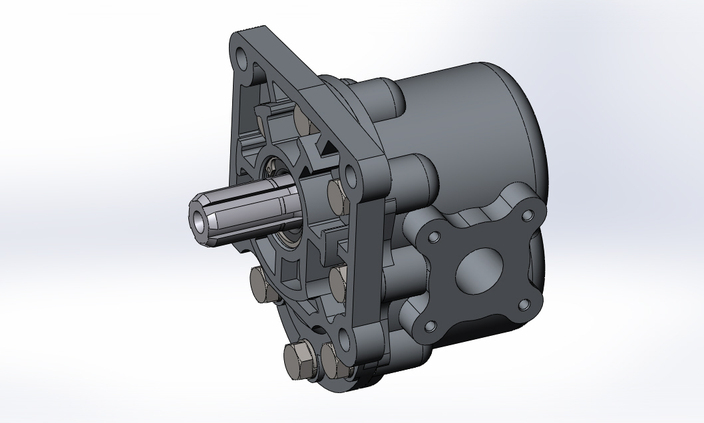 Gear oil pump 32