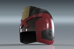 Dredd's helmet - request
